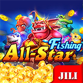 black scatter All Star Fishing fishing game