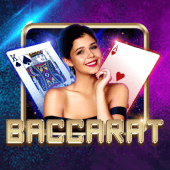 black scatter Baccarat B live-casino game