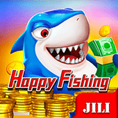 black scatter Happy Fishing fishing game