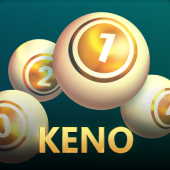 black scatter Keno cards game