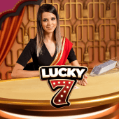 black scatter Lucky 7 live-casino game