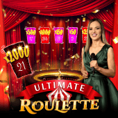 black scatter Ultimate Roulette live-casino game